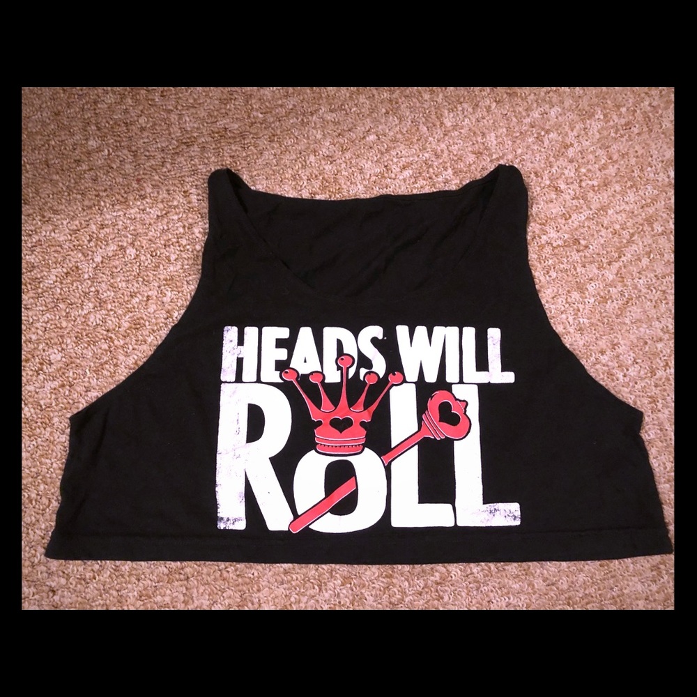 “Heads Will Roll” Crop Top